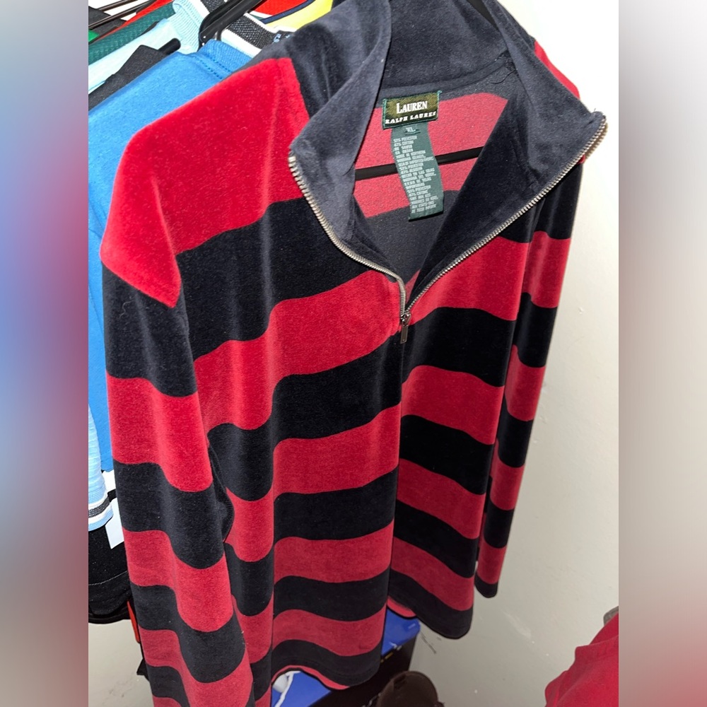 Lauren Ralph Lauren quarter zip sweater size XL